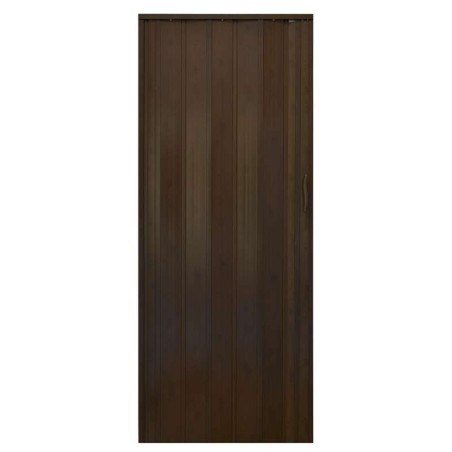 Usa de interior plianta tip acordeon, 203x80cm, wenge mat, 10mm