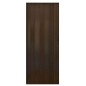 Usa de interior plianta tip acordeon, 203x80cm, wenge mat, 10mm Usa de interior plianta tip acordeon, 203x80cm, wenge mat, 10mm