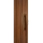 Usa de interior plianta tip acordeon, 203x80cm, nuc mat, 10mm Usa de interior plianta tip acordeon, 203x80cm, nuc mat, 10mm
