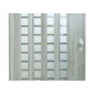 Usa de interior plianta cu geam tip acordeon, 203x86cm, stejar gri mat, 12mm Usa de interior plianta cu geam tip acordeon, 203x86cm, stejar gri mat, 12mm