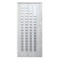 Usa de interior plianta cu geam tip acordeon, 203x86cm, stejar alaska, 12mm