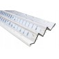 Usa de interior plianta cu geam tip acordeon, 203x86cm, stejar alaska, 12mm