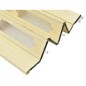 Usa de interior plianta cu geam tip acordeon, 203x86cm, mesteacan, cu 12mm Usa de interior plianta cu geam tip acordeon, 203x86cm, mesteacan, cu 12mm