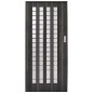 Usa de interior plianta cu geam tip acordeon, 203x86cm, stejar grafit, cu 12mm Usa de interior plianta cu geam tip acordeon, 203x86cm, stejar grafit, cu 12mm