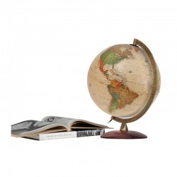 Glob pamantesc iluminat Antiquus,  cartografie politica, 30 cm