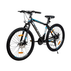 Bicicleta Mountain Bike, roti 26 inch, cadru aluminiu,21 viteze Shimano, frane pe disc, albastru