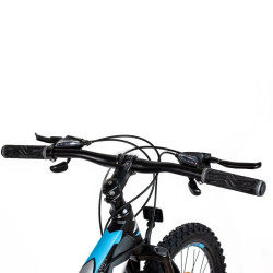Bicicleta Mountain Bike, roti 26 inch, cadru aluminiu,21 viteze Shimano, frane pe disc, albastru