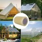 Banda adeziva reparatie crapatura folie solar, transparenta, 150 mm x 20 m Banda adeziva reparatie crapatura folie solar, transparenta, 150 mm x 20 m