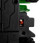 Tractor de jucarie cu telecomanda, remorca cu functie basculare, faruri LED, roti cauciuc, 39x10x9 cm