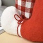 Spiridus de Craciun cu punga decorativa pentru sticle, 55 x 18 x 22 cm, alb, rosu Spiridus de Craciun cu punga decorativa pentru sticle, 55 x 18 x 22 cm, alb, rosu