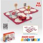Circuit stradal, masina, puzzle 42 piese multicolor