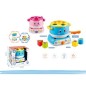 Jucarie interactiva pentru copii, Oala magica de gatit cu forme, sunete, lumini Jucarie interactiva pentru copii, Oala magica de gatit cu forme, sunete, lumini