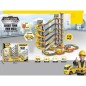 Set constructie, 152 piese, garaj cu parcare pe 4 nivele, 2 vechicule incluse, multicolor Set constructie, 152 piese, garaj cu parcare pe 4 nivele, 2 vechicule incluse, multicolor