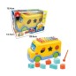 Autobuz interactiv cu forme pentru sortare si xilofon, 26.6x13.7x18.4 cm Autobuz interactiv cu forme pentru sortare si xilofon, 26.6x13.7x18.4 cm