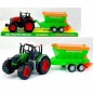 Set de joaca tractor cu remorca, pentru ferma, 53 x 15 x 13, verde Set de joaca tractor cu remorca, pentru ferma, 53 x 15 x 13, verde