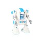 Robot electric cu asamblare, functie mers/miscare, buton ON/OFF, 8 ani+, alb, albastru Robot electric cu asamblare, functie mers/miscare, buton ON/OFF, 8 ani+, alb, albastru