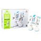 Robot electric cu asamblare, functie mers/miscare, buton ON/OFF, 8 ani+, alb, albastru Robot electric cu asamblare, functie mers/miscare, buton ON/OFF, 8 ani+, alb, albastru