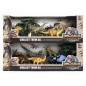 Set 5 dinozauri din plastic, multicolor, 12.5 cm Set 5 dinozauri din plastic, multicolor, 12.5 cm