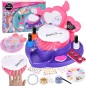 Set de manichiura pentru copii, lampa uscare, oje, pile, glitter, accesorii Set de manichiura pentru copii, lampa uscare, oje, pile, glitter, accesorii