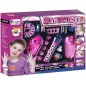 Set manichiura pentru fetite, oje, accesorii, lipici, unghii, sclipici, 6 ani+
