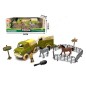 Set de constructie Ferma, combina cu caruta, figurine, animale, diverse accesorii, 3 ani+ Set de constructie Ferma, combina cu caruta, figurine, animale, diverse accesorii, 3 ani+