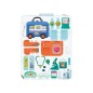 Set doctor 5 in 1, gentuta transport, stetoscop, seringa, microscop, trusa completa Set doctor 5 in 1, gentuta transport, stetoscop, seringa, microscop, trusa completa