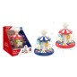 Jucarie interactiva mini carusel cu bilute, functie de rotire, design colorat Jucarie interactiva mini carusel cu bilute, functie de rotire, design colorat