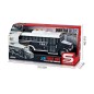 Autobuz SWAT, deschidere usi, lumini, muzica, frictiune, alb negru Autobuz SWAT, deschidere usi, lumini, muzica, frictiune, alb negru