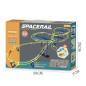Circuit cu bile, set 216 piese, lungime 135 cm Circuit cu bile, set 216 piese, lungime 135 cm