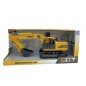 Excavator de jucarie, roti cu frictiune, brat mobil, galben Excavator de jucarie, roti cu frictiune, brat mobil, galben