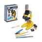 Microscop trinocular digital 100X 400X 1200X HD, kit portabil, aspect realist