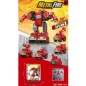 Robot deformabil 5 in 1, Metal fire, pullback, inaltime 19 cm, rosu Robot deformabil 5 in 1, Metal fire, pullback, inaltime 19 cm, rosu