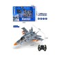 Avion de lupta cu telecomanda RC, deplasare la sol, 4 functii, 40MzH, 29.5 cm lungime Avion de lupta cu telecomanda RC, deplasare la sol, 4 functii, 40MzH, 29.5 cm lungime