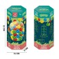 Set asamblare cort 3D, cu bilute si betisoare, constructii creative Set asamblare cort 3D, cu bilute si betisoare, constructii creative