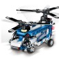 Cuburi constructii Elicopter, jucarie asamblare, 205 piese, Dynamic sensation Cuburi constructii Elicopter, jucarie asamblare, 205 piese, Dynamic sensation