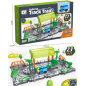Set asamblare, statie cu tren electric, cale ferata, 23 piese DIY Set asamblare, statie cu tren electric, cale ferata, 23 piese DIY