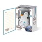 Pinguin de plus cu functie de proiectie si muzica lina, oprire automata, 22.2x19.6x30.6 cm Pinguin de plus cu functie de proiectie si muzica lina, oprire automata, 22.2x19.6x30.6 cm