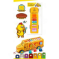 Autobuz scolar muzical, xilofon cu sfoara si functie sortare, 42.5 cm, multicolor Autobuz scolar muzical, xilofon cu sfoara si functie sortare, 42.5 cm, multicolor