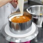 Forma de tort reglabila 16-30 cm, capacitate 14 L, inaltime 20 cm, argintie