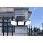 Lampa solara de exterior, 180 LED-uri, senzor de miscare 8-10 m, 1800 mAh, IP65, 3 segmente, 550 lm, 6000-7000K, 8W Lampa solara de exterior, 180 LED-uri, senzor de miscare 8-10 m, 1800 mAh, IP65, 3 segmente, 550 lm, 6000-7000K, 8W