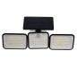 Lampa solara de exterior, 180 LED-uri, senzor de miscare 8-10 m, 1800 mAh, IP65, 3 segmente, 550 lm, 6000-7000K, 8W Lampa solara de exterior, 180 LED-uri, senzor de miscare 8-10 m, 1800 mAh, IP65, 3 segmente, 550 lm, 6000-7000K, 8W
