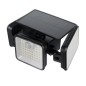 Lampa solara de exterior, 180 LED-uri, senzor de miscare 8-10 m, 1800 mAh, IP65, 3 segmente, 550 lm, 6000-7000K, 8W Lampa solara de exterior, 180 LED-uri, senzor de miscare 8-10 m, 1800 mAh, IP65, 3 segmente, 550 lm, 6000-7000K, 8W