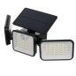 Lampa solara de exterior, 180 LED-uri, senzor de miscare 8-10 m, 1800 mAh, IP65, 3 segmente, 550 lm, 6000-7000K, 8W Lampa solara de exterior, 180 LED-uri, senzor de miscare 8-10 m, 1800 mAh, IP65, 3 segmente, 550 lm, 6000-7000K, 8W
