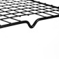 Gratar pentru racire si glazura, antiaderent, picioare de spirjin, 40x25x1 cm, otel negru Gratar pentru racire si glazura, antiaderent, picioare de spirjin, 40x25x1 cm, otel negru