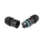 Conector cablu ermetic, 3 nuclee, 2.5kV, diametru 26 mm, IP68 Conector cablu ermetic, 3 nuclee, 2.5kV, diametru 26 mm, IP68