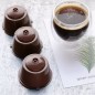 Set 6 capsule de cafea reutilizabile, linguri de masurare, 5.5 x 3 cm, maro Set 6 capsule de cafea reutilizabile, linguri de masurare, 5.5 x 3 cm, maro