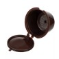 Set 6 capsule de cafea reutilizabile, linguri de masurare, 5.5 x 3 cm, maro Set 6 capsule de cafea reutilizabile, linguri de masurare, 5.5 x 3 cm, maro