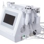 Dispozitiv facial AquaPeel 8 in 1, 34 kHz, 40W, ecran tactil 7 inch, 85 kPa, RF 3MHz, 38x36x30 cm