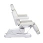 Fotoliu electric cosmetica, telecomanda, rotativ, inaltime reglabila 59-89 cm, lungime 184-206 cm, maxim 160 kg, piele ecologica