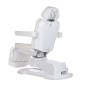 Fotoliu electric cosmetica, telecomanda, rotativ, inaltime reglabila 59-89 cm, lungime 184-206 cm, maxim 160 kg, piele ecologica